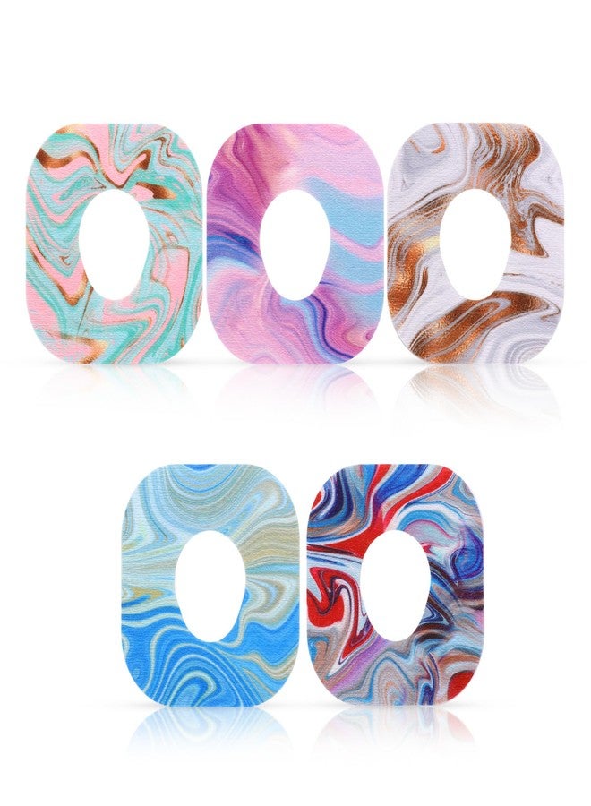 XIHIRCD 25pcs Adhesive Patches for Dexcom G7, Waterproof Sensor Patches Stickers Pre-Cut Sweatproof Breathable Sensor Cover Adhesive CGM Tape Overpatch Compatible with Dexcom G7 (Gradient) - Image 1